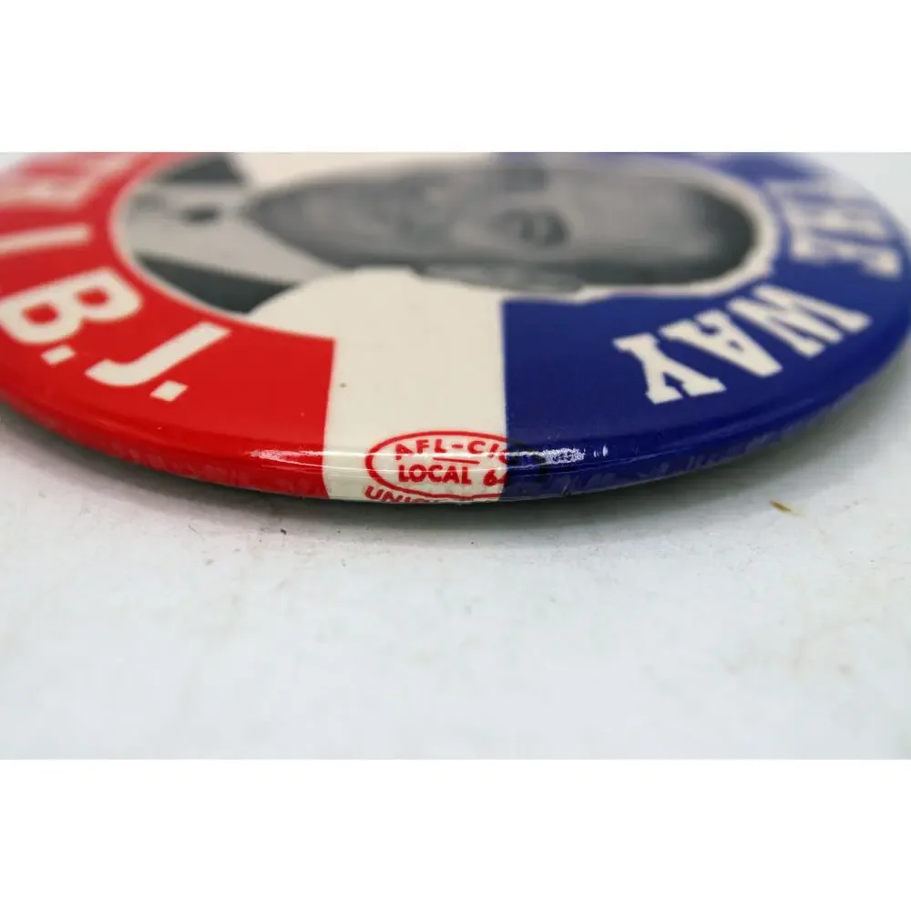 1964 Lyndon B. Johnson Campaign Button 